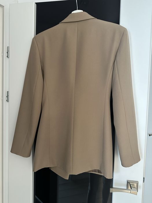 Піджак бежевий cher 17 (сукня в подарунок)  хs