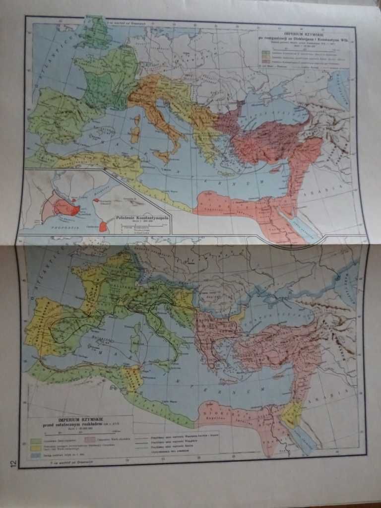 Atlas Do Historii Starożytnej Z 1971 Roku