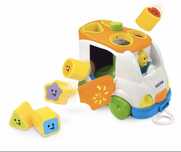Игрушка машинка -сортер -автобус Weina /Fisher Price в подарок игрушка