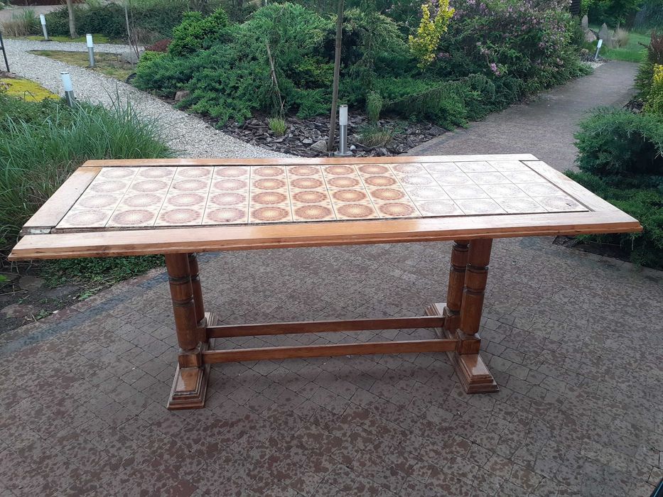 stół dębowy retro 200x80