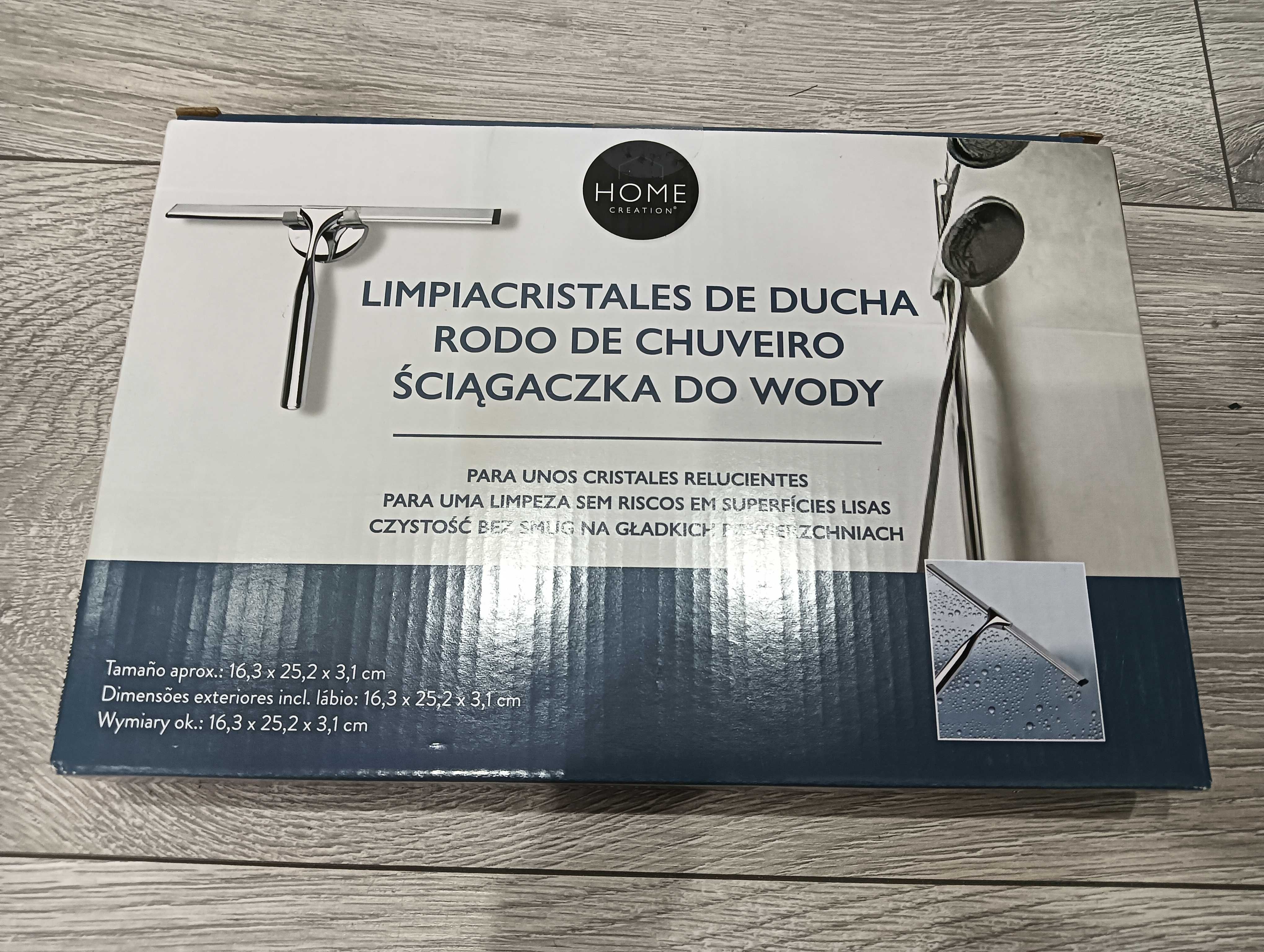 Ściągaczka do wody - do szyb kabiny prysznicowej auta samochodu