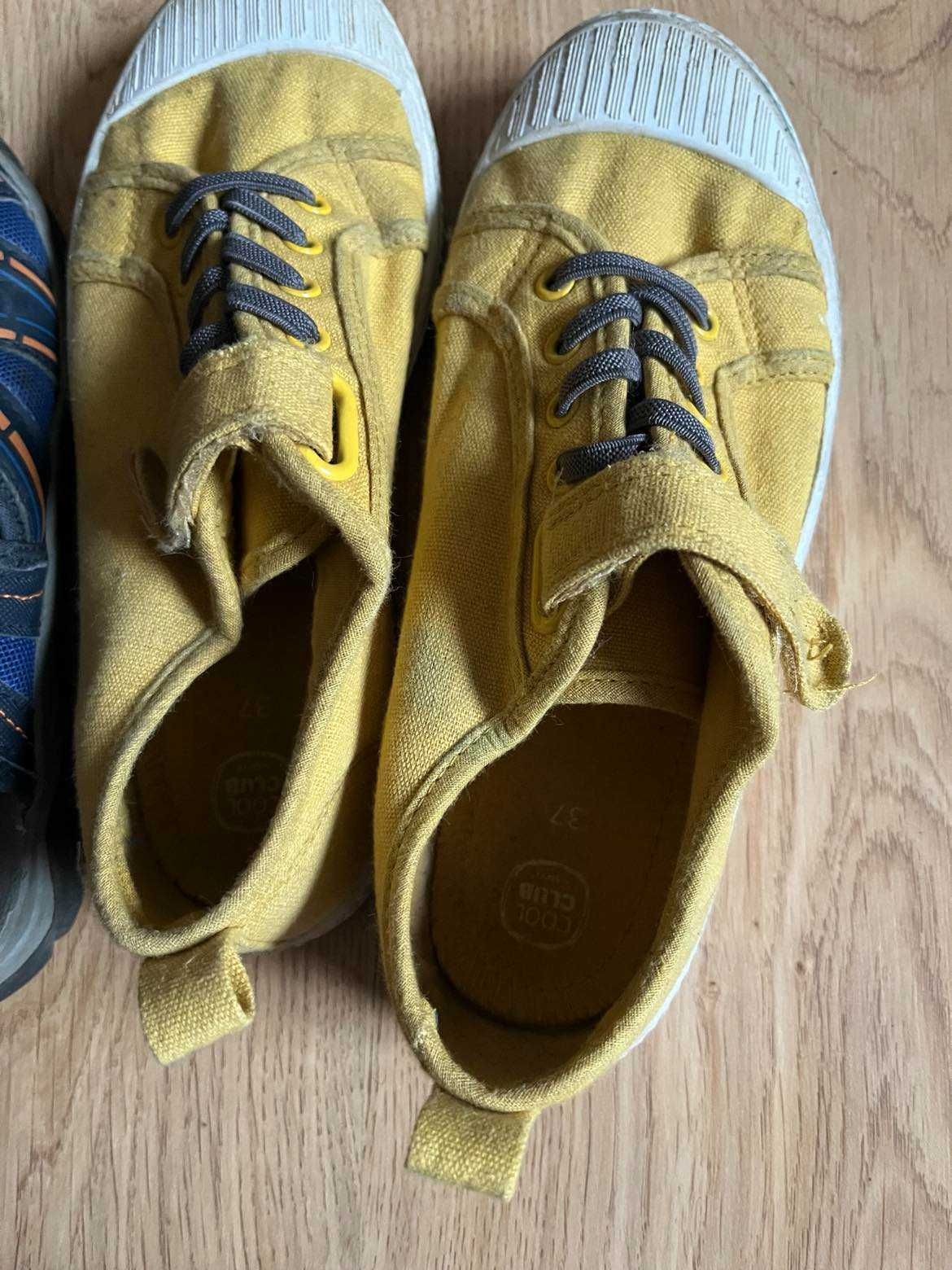 Buty chłopięce rozmiar 37 --- 3 pary