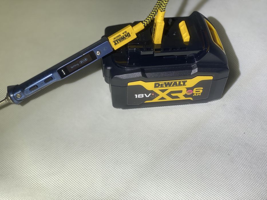 Акумулятор / Батерея Dewalt 6ah-USB TYPE-C-PowerDelivery