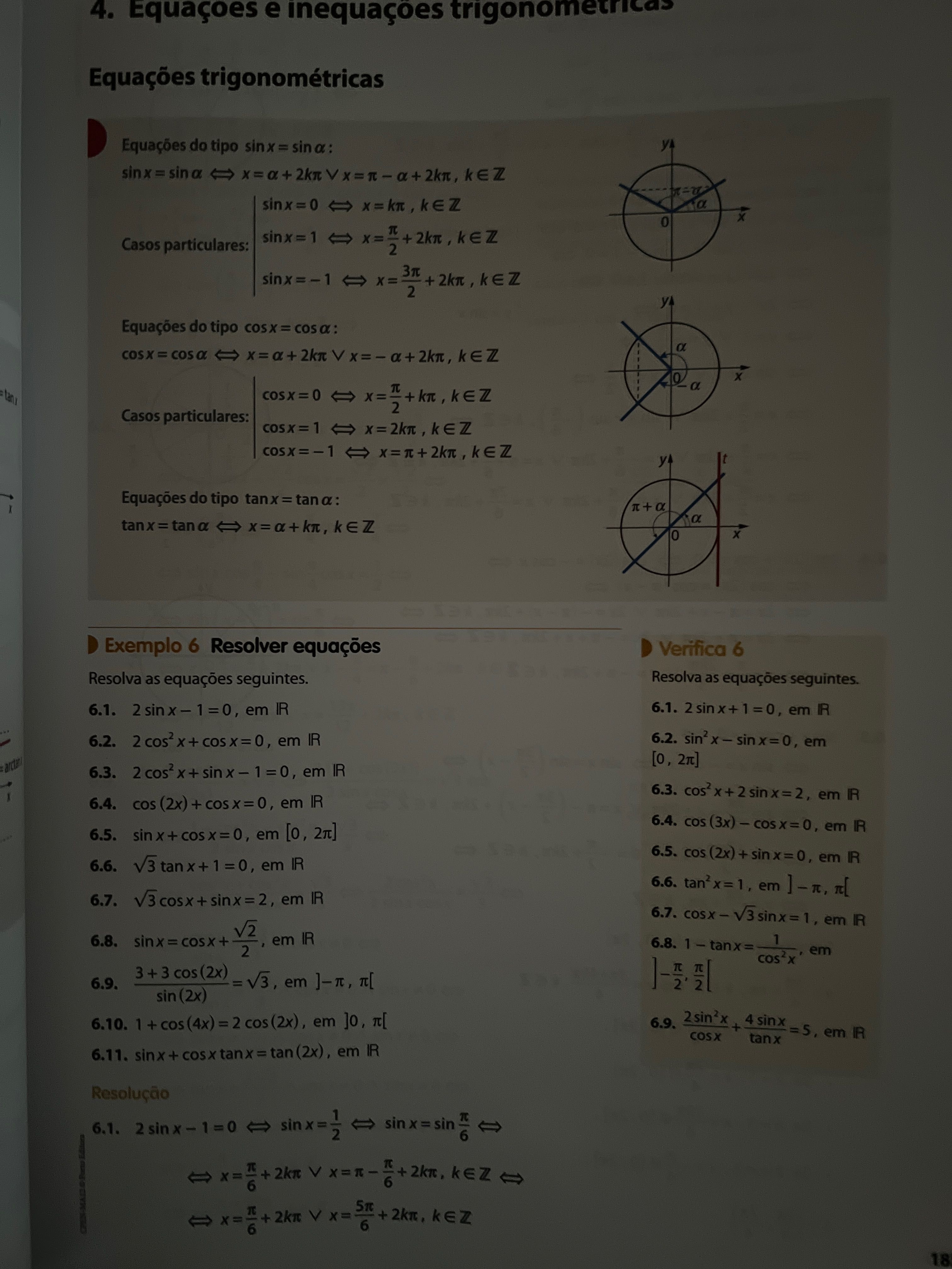 Preparação Para exame final - Matemática A 12 ano