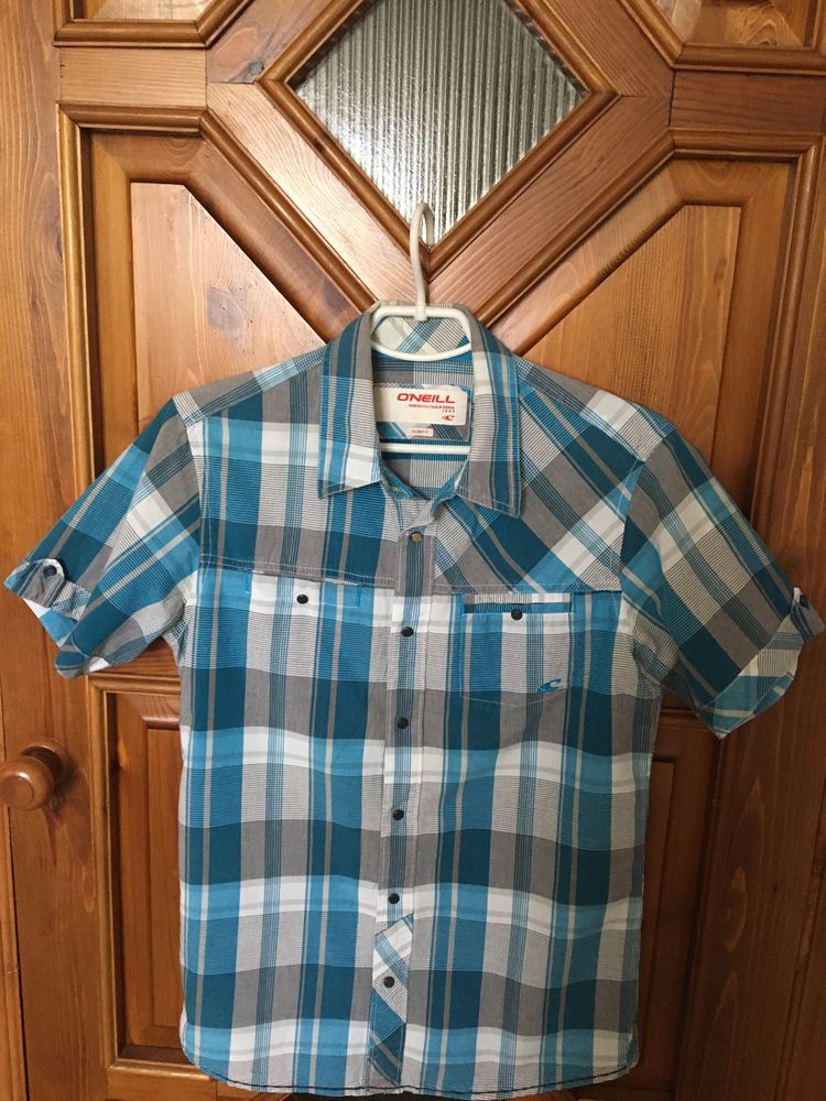 Стильная мужская рубашка ( оригинал) р-р 46