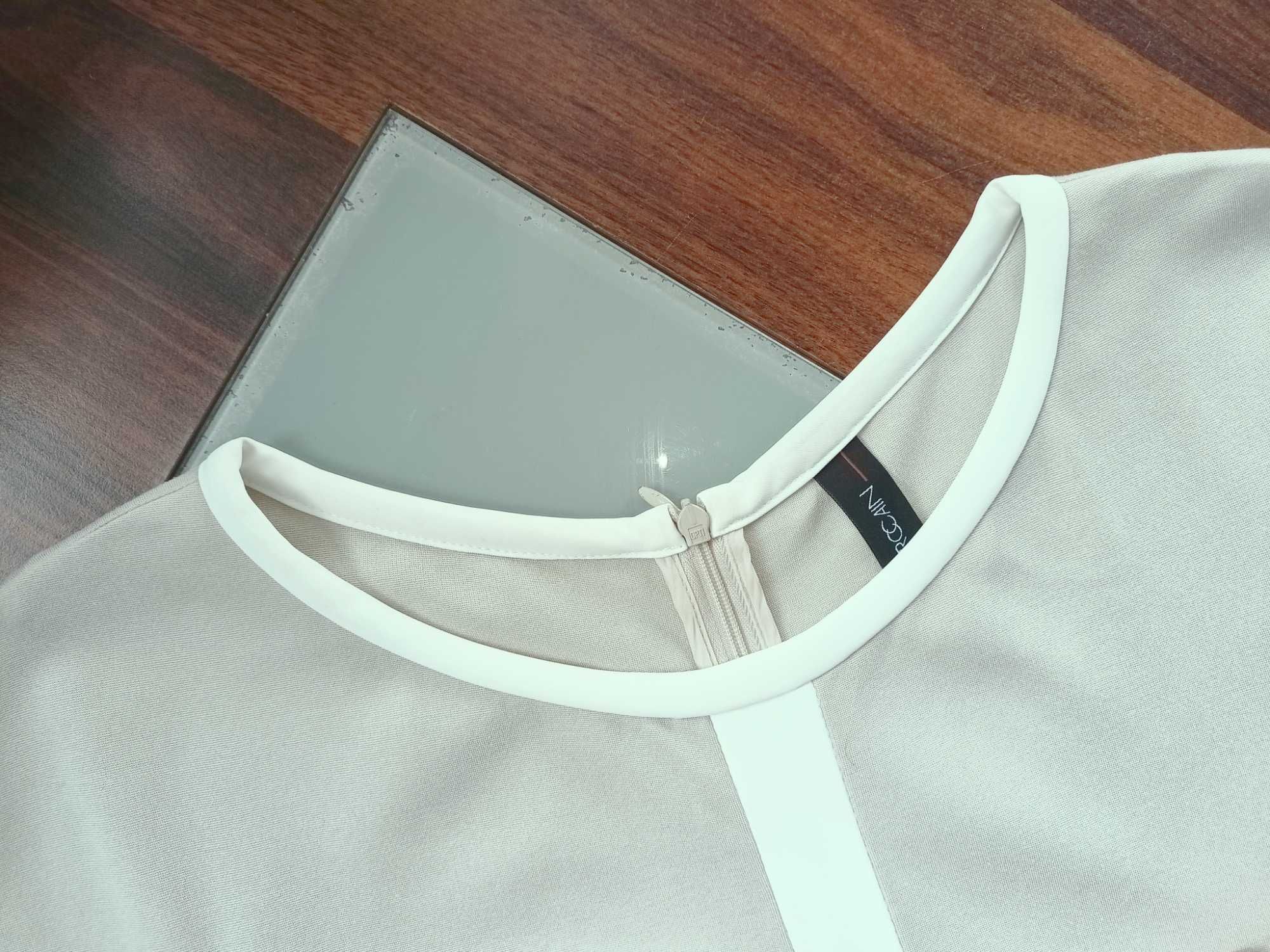 Marc CAIN ołówkowa elegancka sukienka S