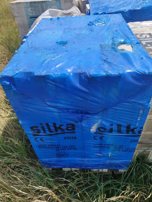 Cegła Silka Xella 24 cm klasa 15 wym. 333x240x200