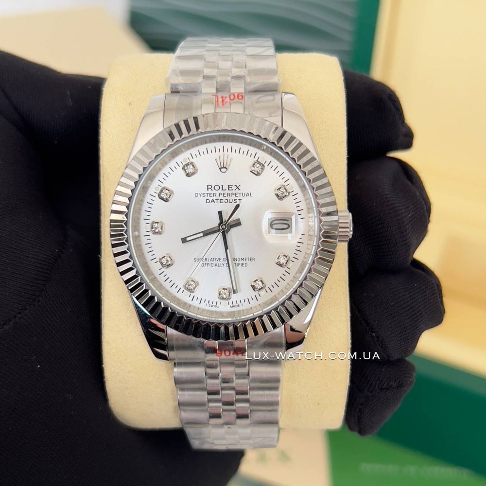 Часы Rolex DateJust Diamond Ролекс годинник