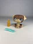 Littlest Pet Shop - pies mops #889 wraz z akcesoriami