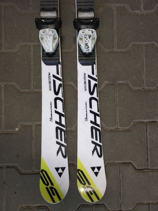 Narty zjazdowe dziecięce Fischer rc4 125 cm