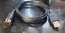 Atari XE XL 65 130 zasilacz / kabel zasilający USB