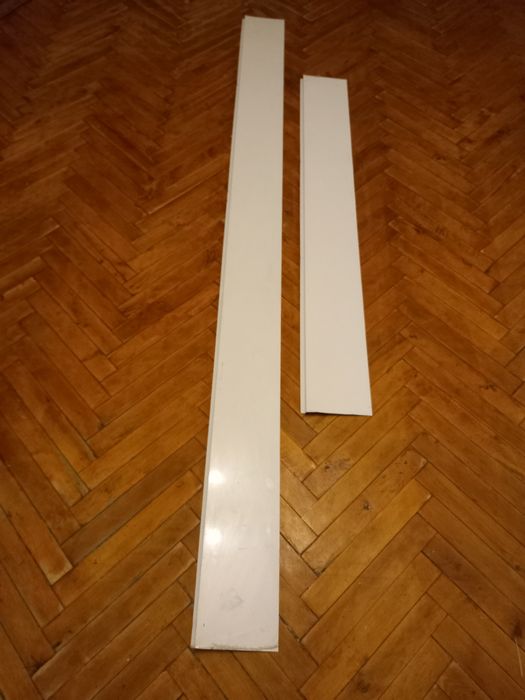 Отлив металлический белый