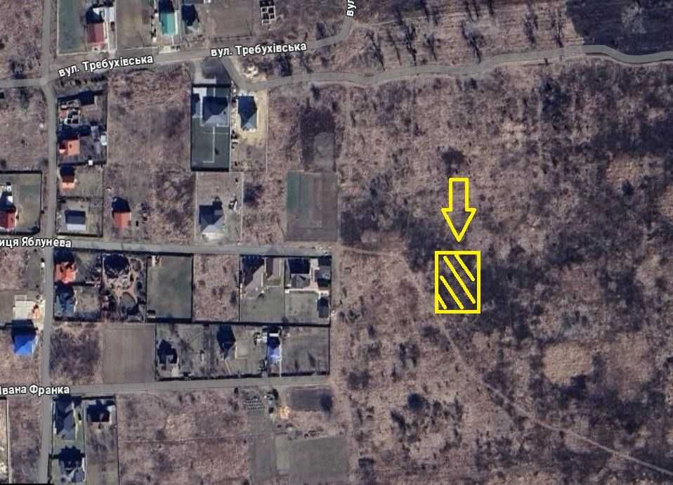 Бровари. Княжичі. Продам ділянку 9,3сот під житло, кутова, район Сади