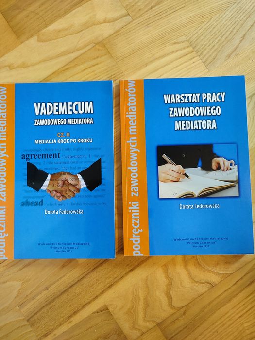Dorota Fedorowska - Vademecum zawodowego mediatora cz. 1 i 2, stan ide