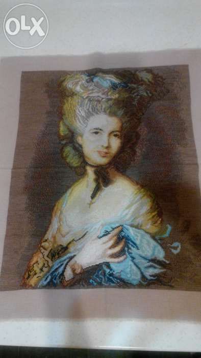 Моя вышивка крестом Графиня де Бофор Мария Клевская