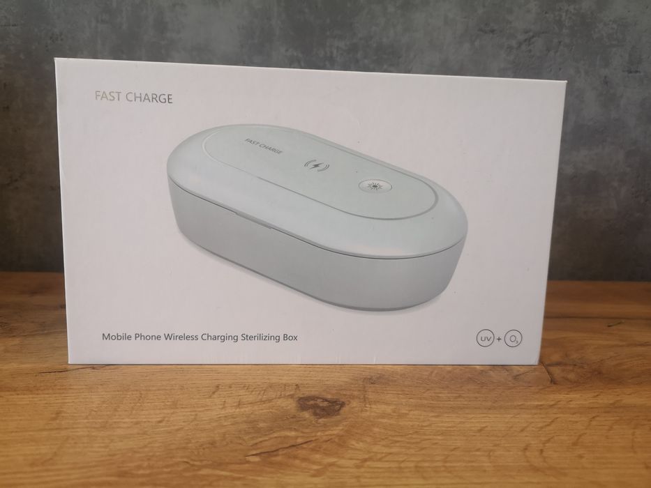 Sterylizator do smartfona Bezprzewodowa stacja ładująca dezynfekcja 61