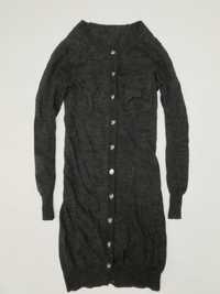 Vivienne Westwood sweter wełniany długi kardigan S