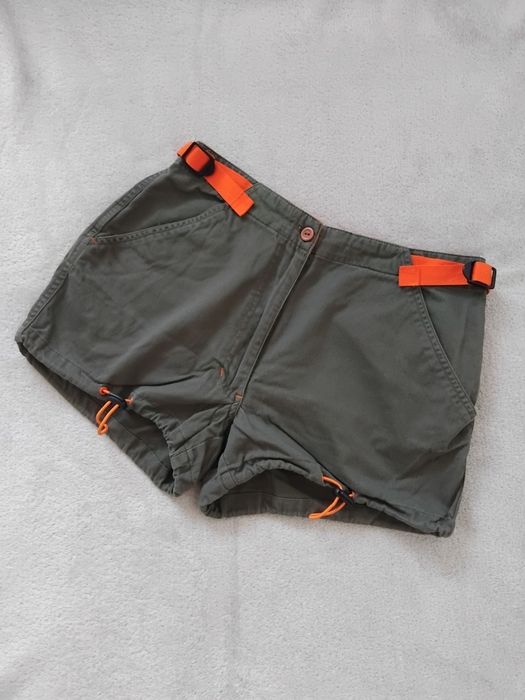 Damskie krótkie spodenki szorty Soon khaki utility streetwear r. M