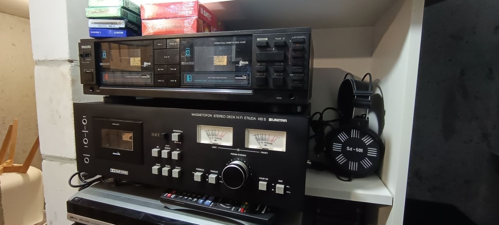 UNITRA Technics Yamaha kolumny całość itp