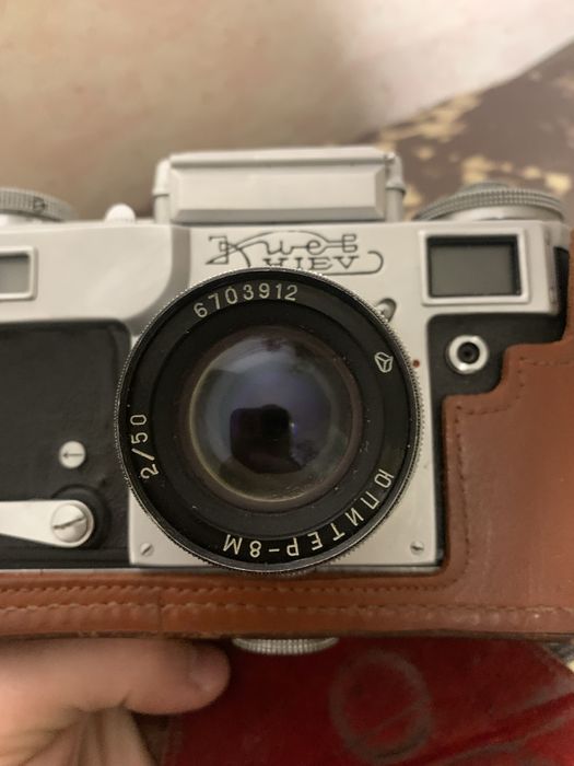 Фотоапарат Київ-4 + об’єктив Юпітер-8М 50mm f/2 (СРСР)