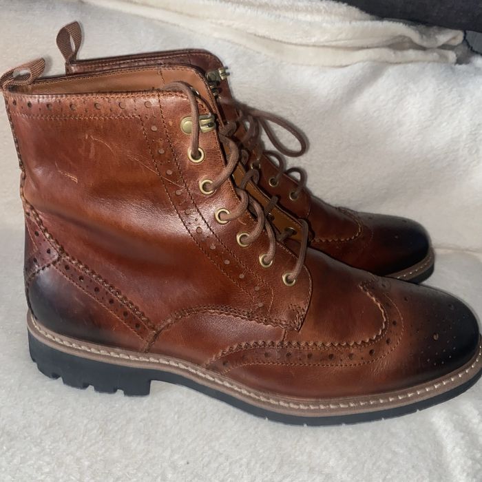 Ботинки Clarks р/р 42,5 нат шкіра