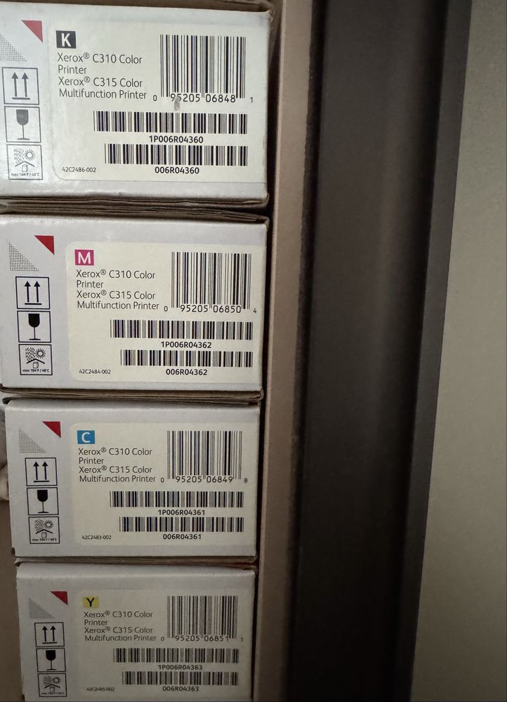 Тонер-картридж Xerox C310/C315
