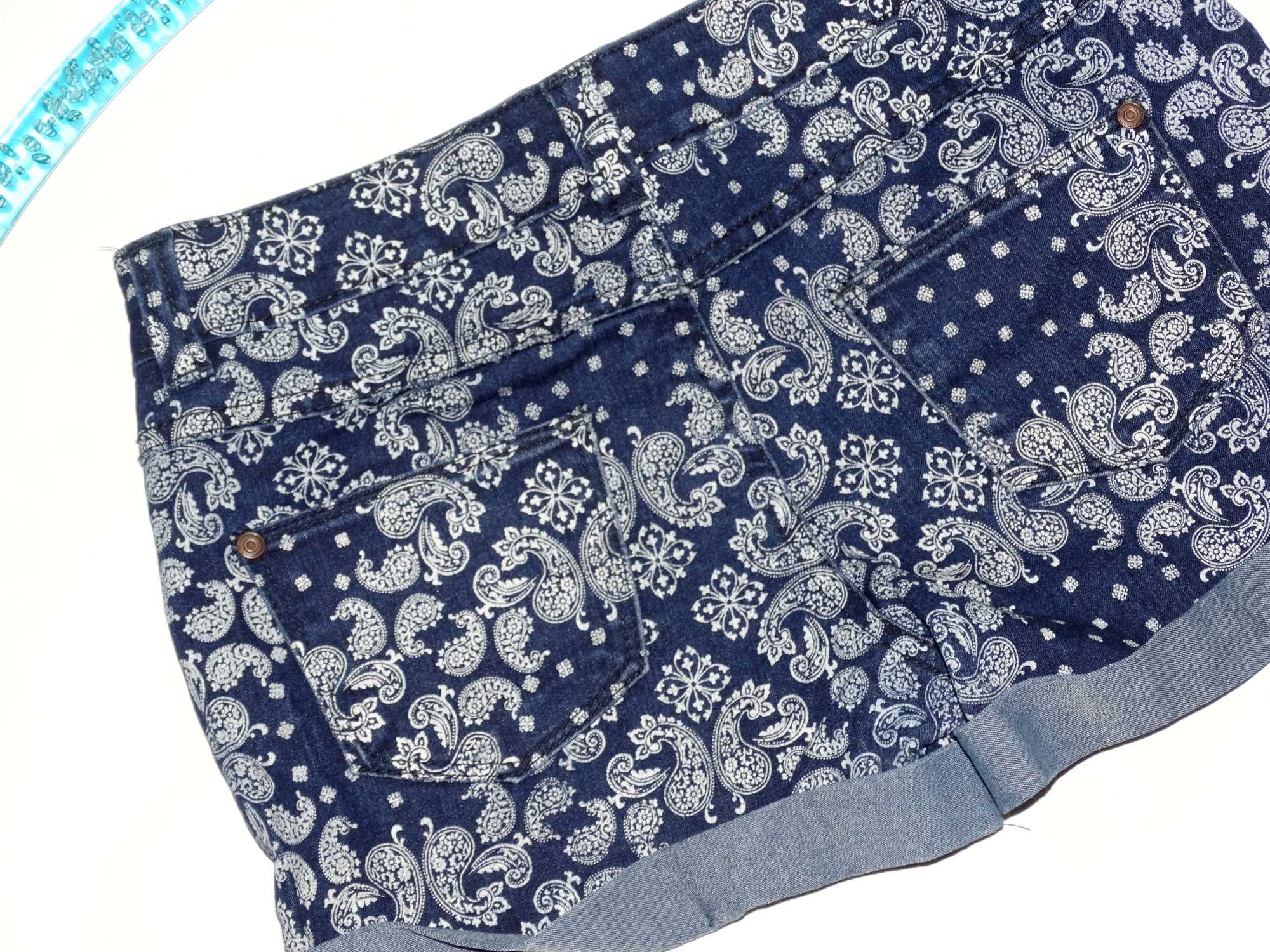 Denim_Fajne jeansowe spodenki na lato _R.146