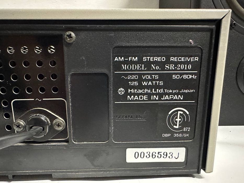 Amplituner Stereo Hitachi SR-2010, Japan