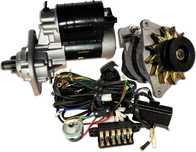 MOCNY Rozrusznik+ Alternator+ Instalacja Elektryczna C-330 C330 [7364]