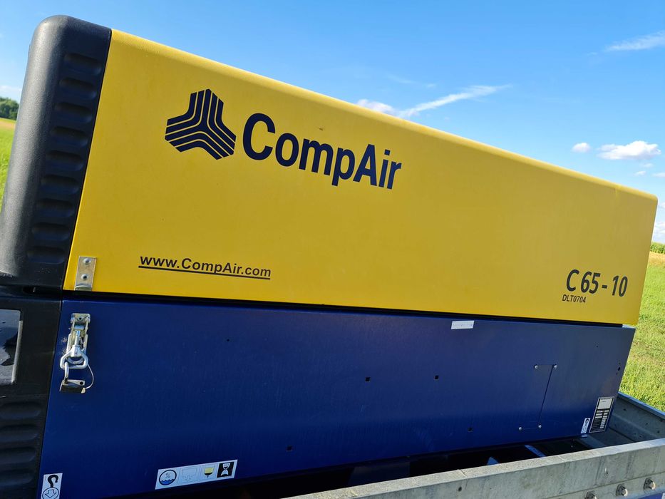 Sprzedam sprężarkę śrubową Compair   C65-10 tylko 50 motogodzin nowa