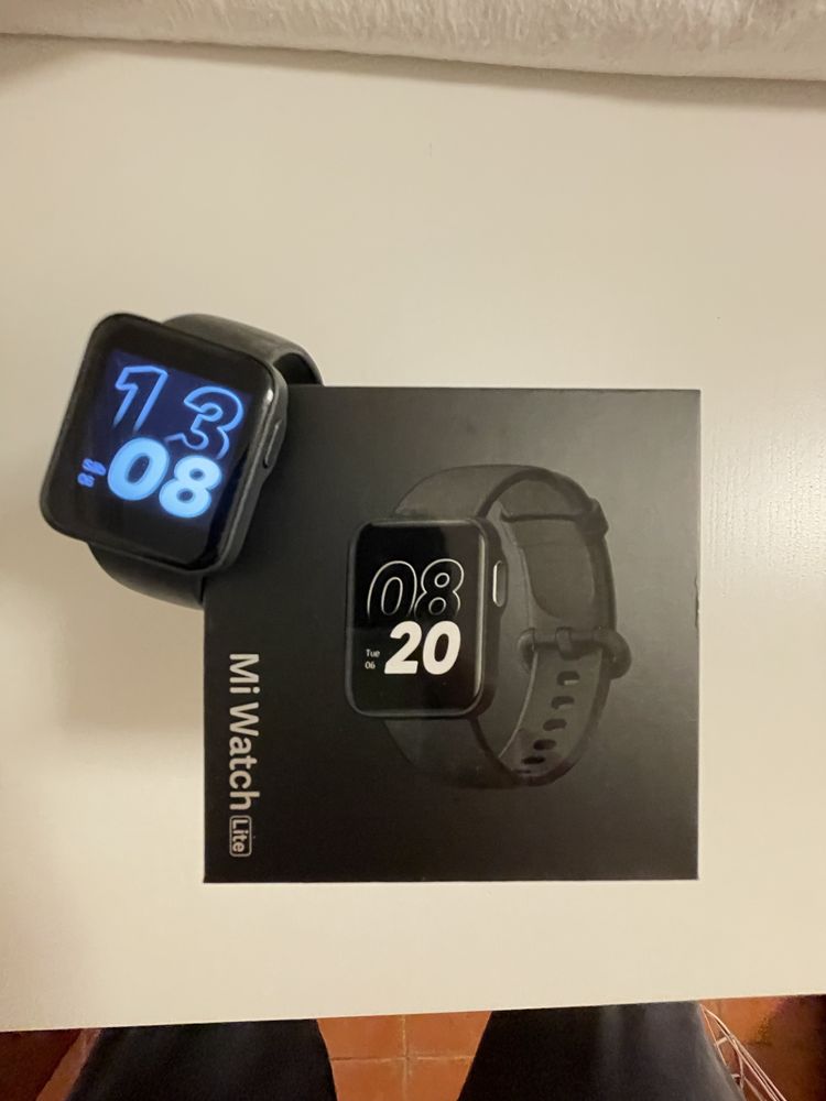 Smartwatch Xiaomi Mi Watch lite preto 41mm