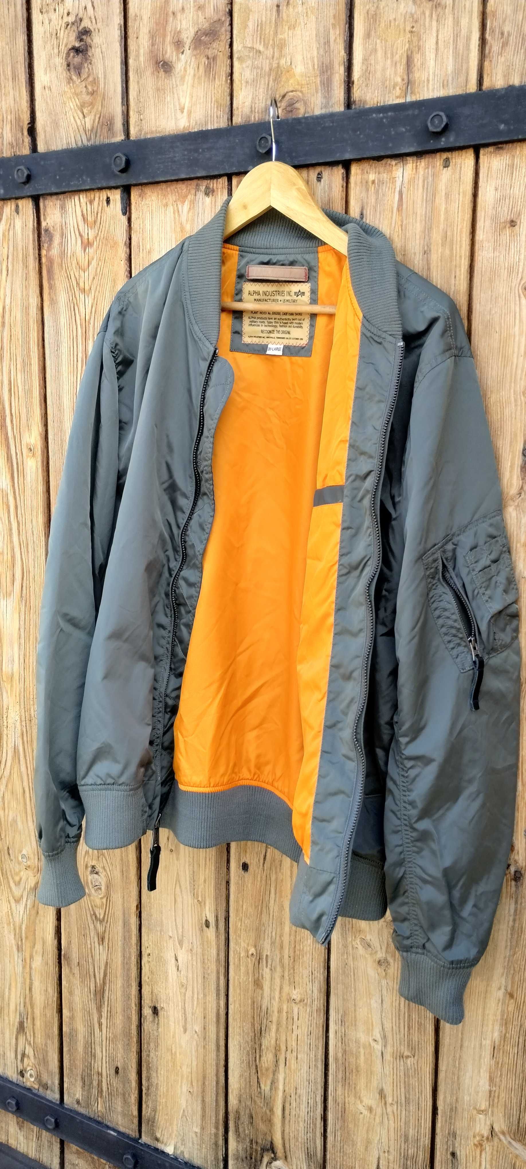 Alpha Industries Kurtka Bomberka Pilotka Flyers