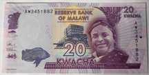 Set de  3 Notas Novas Circuladas No Malawi  « Continente Africano »