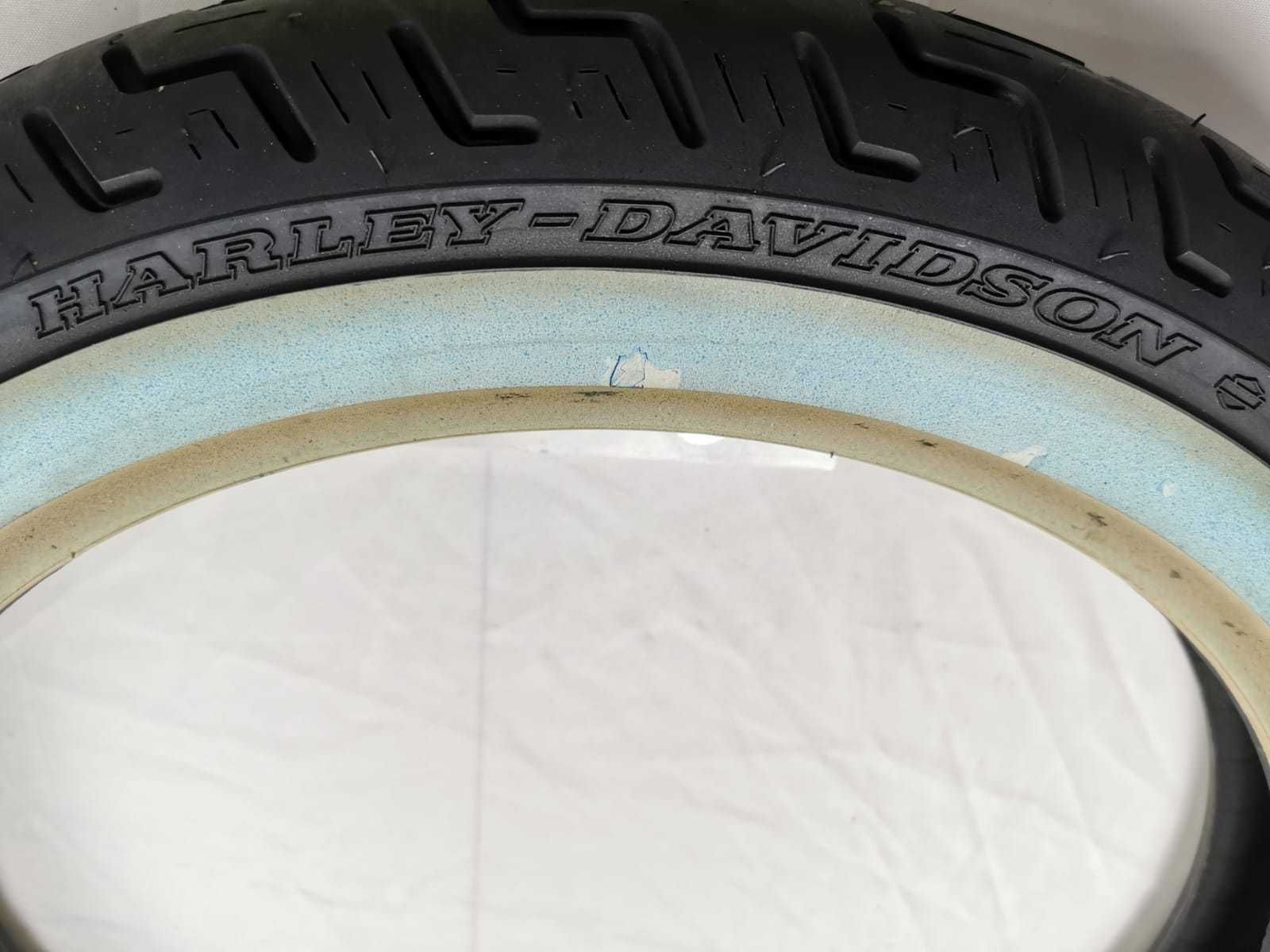Opona koło Dunlop D401F 100/90/19 NOWA Harley Davidson Biały pasek