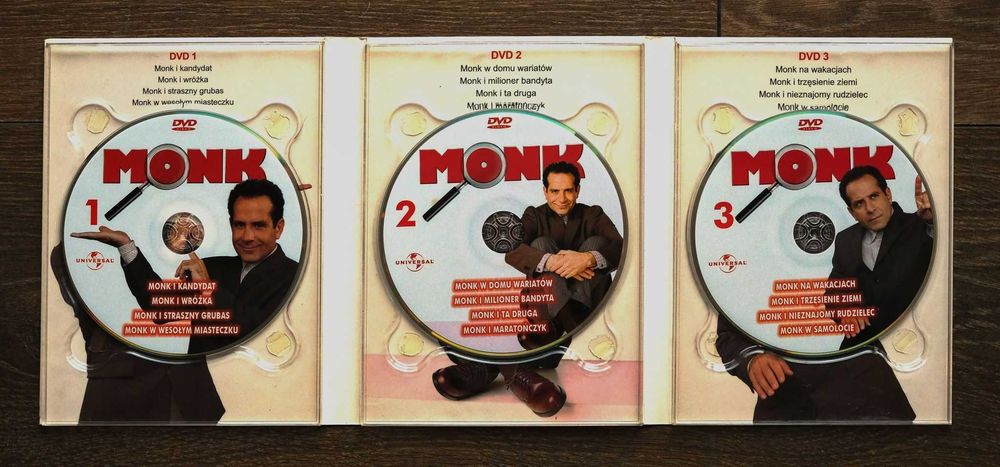 Detektyw Monk - kompletny pierwszy sezon