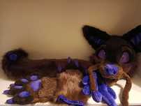 Smok lis wilk furry suit