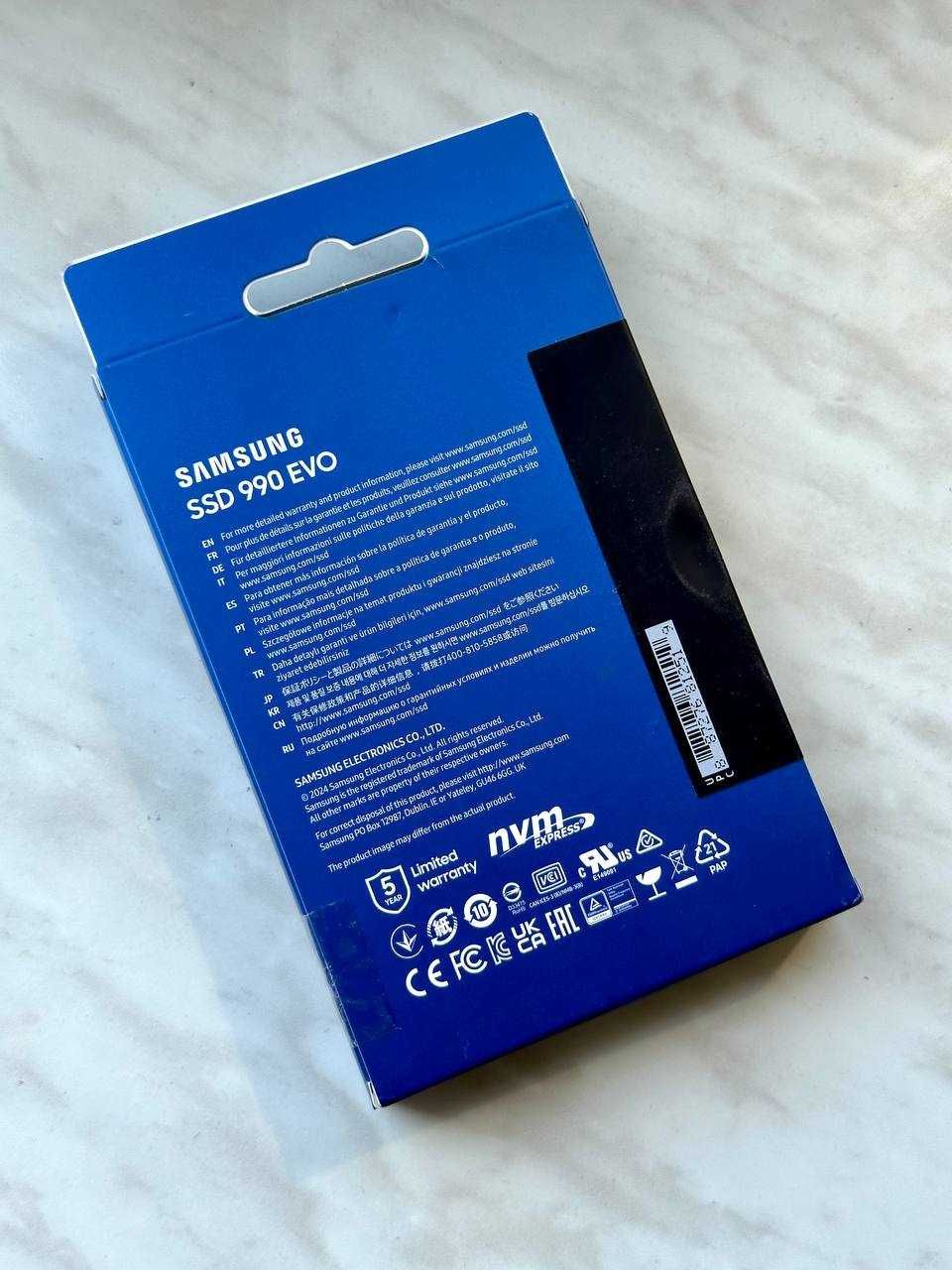 Samsung SSD 990 EVO 1TB M2