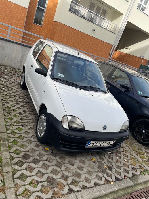 Fiat Seicento 1.1 2002r. VAN 2-Osobowy VAT-1 Wspomaganie Do Jazdy Tani