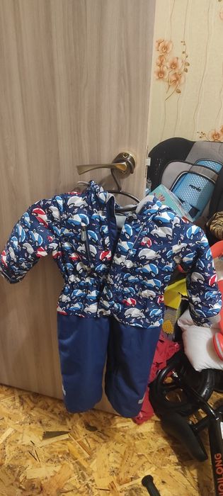 Комбинезон зимний для мальчика 80-86