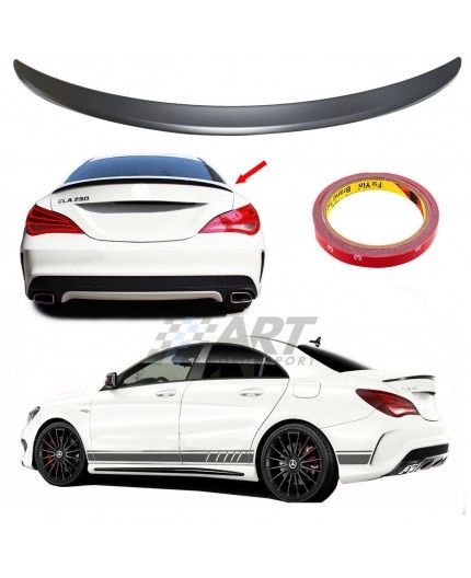 LIP SPOILER AILERON MERCEDES-BENZ CLA C117 W117 A45 AMG NOVO EM CAIXA