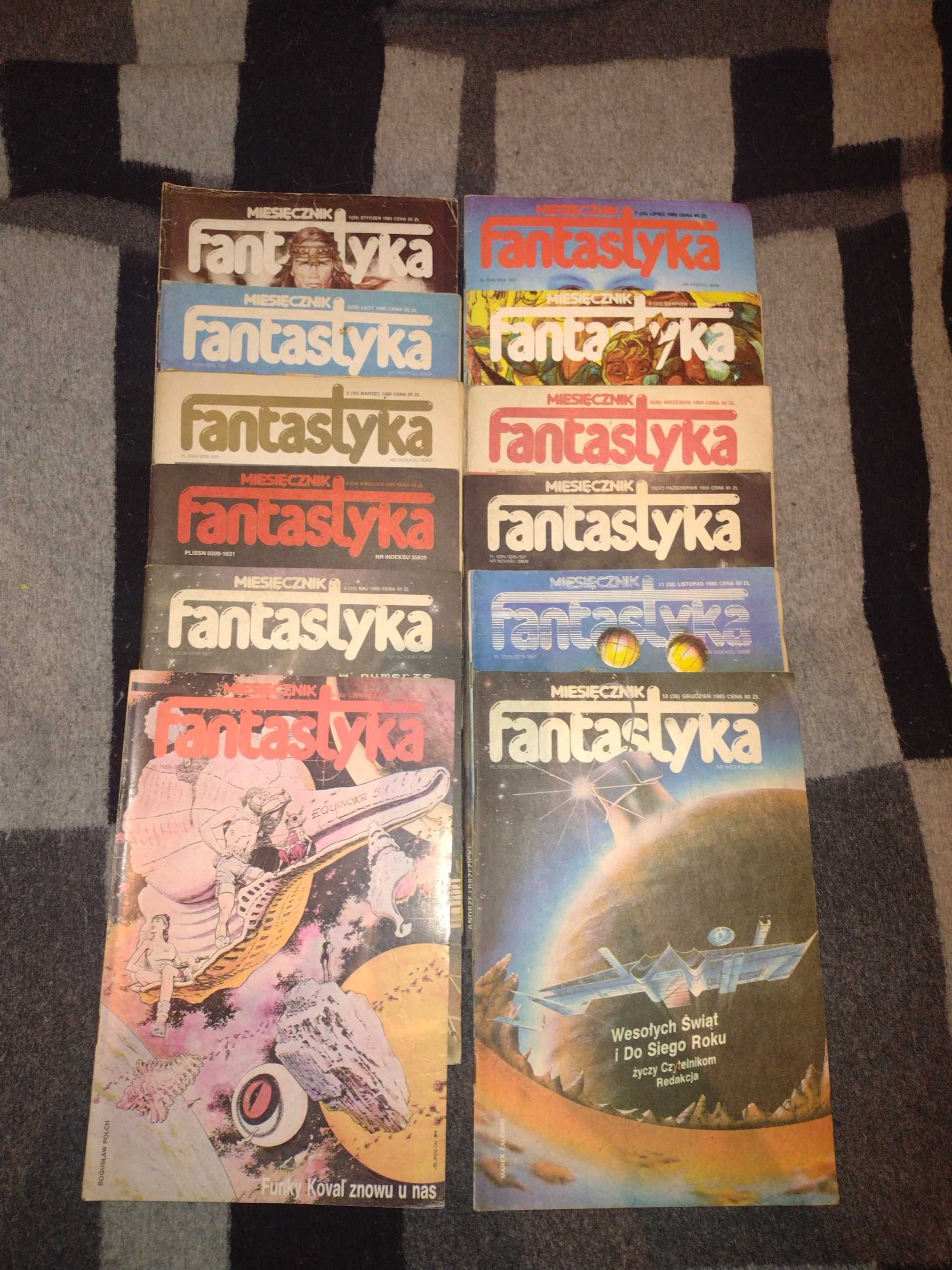 Fantastyka - Kilka numerów