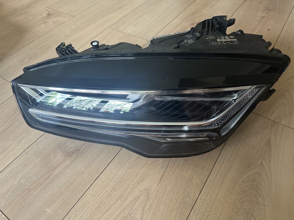 Lampy Audi A7 S7 RS7 full led matrix lewa prawa