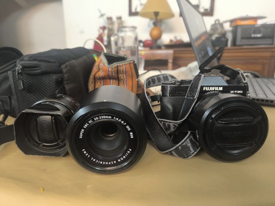Fujifilm X-T20 + 3 objetivas
