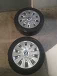 Koła bmw stalowe 2011r opony zimowe dunlop 205/55R/16 komplet