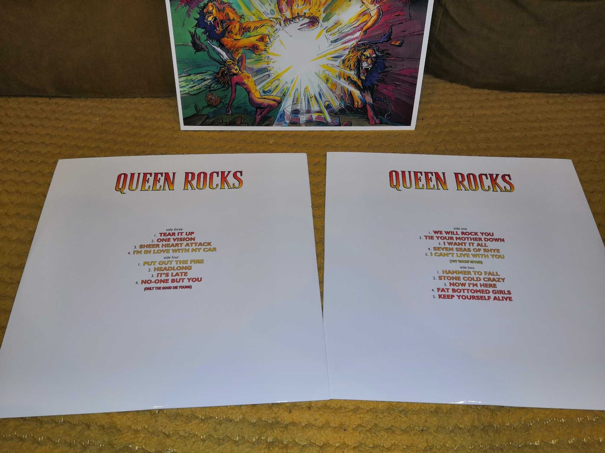 Queen Rocks 2 LP biały winyl We Will Rock You We Are the Champions