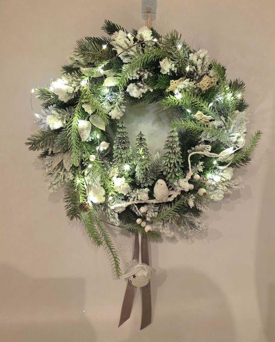 Wianek świąteczny na drzwi, Boże Narodzenie