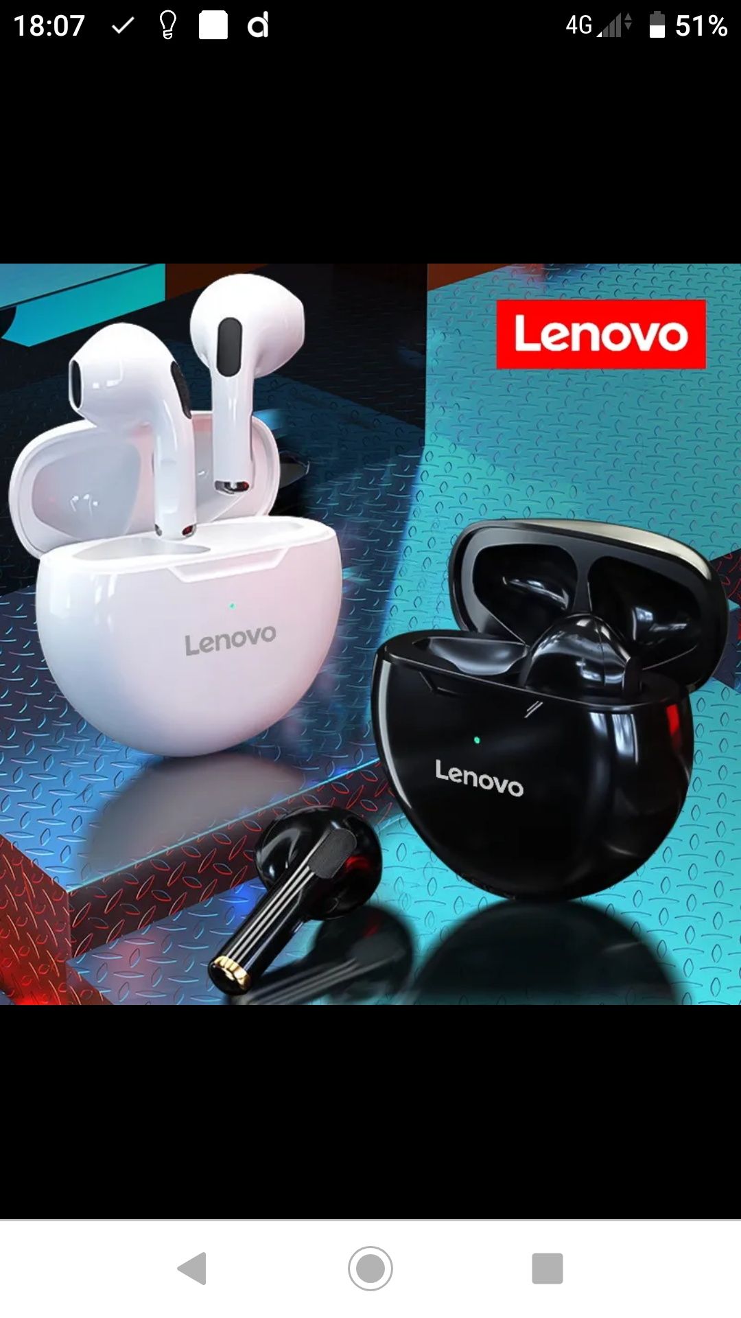 Продам Lenovo HT38 TRUE  EARBUDS