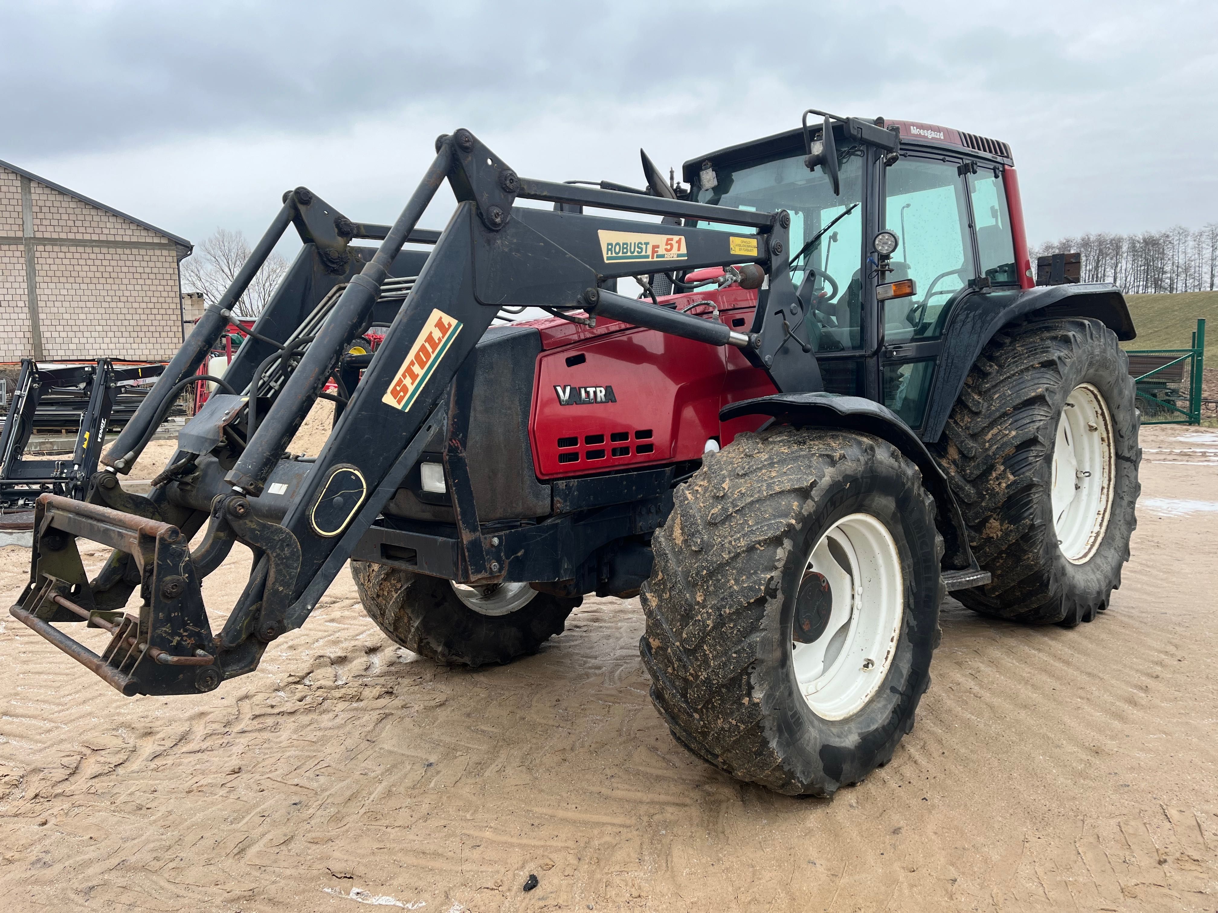 Ciagnik valmet valtra 8350 hitech tur stoll