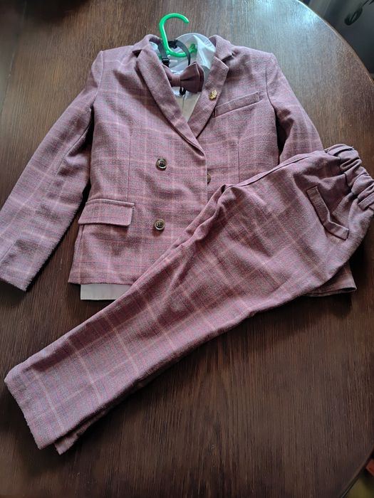 Garnitur  marynarka dla chłopca 110 Super komplet