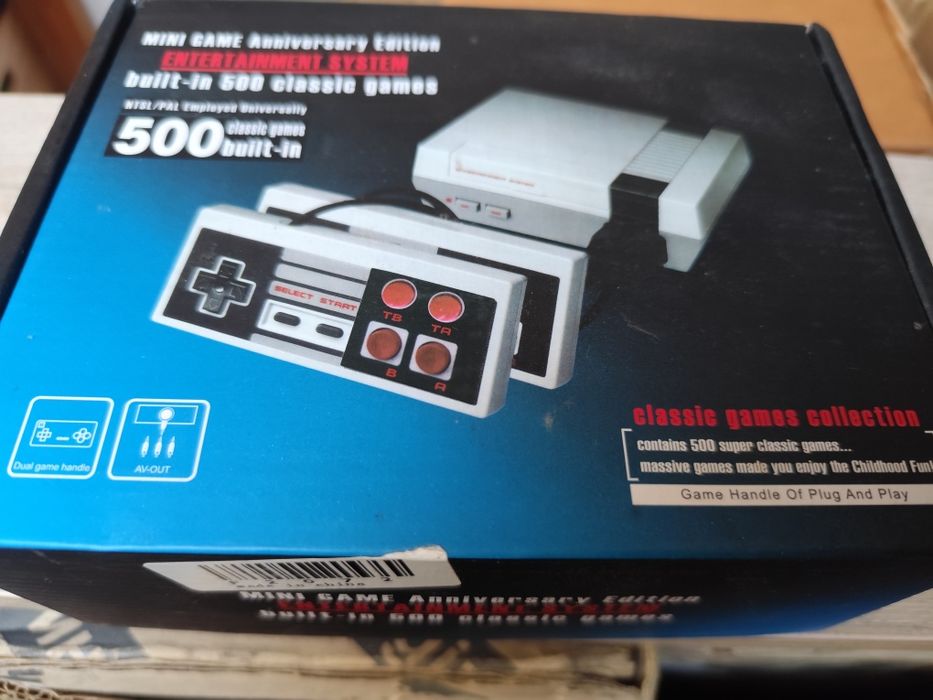 Mini NES com 500jogos
